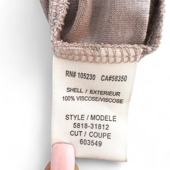 SOFT Joie Women's Katsina Tie Dye Dress Size S Antique White Ash Grey 5818-31812 - Picture 7 of 9